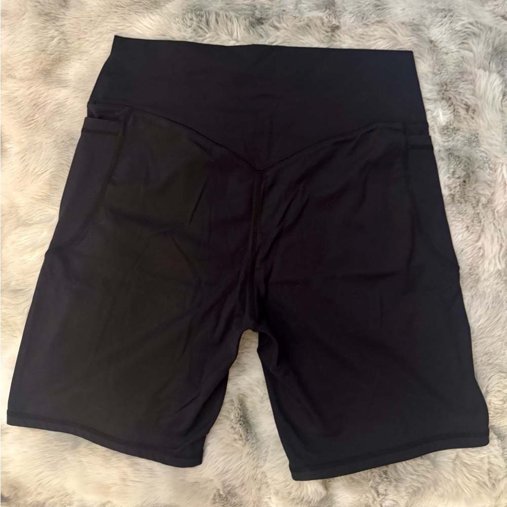 Black Bike Shorts w/ Pockets